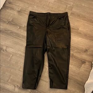 Abercrombie and Fitch Leather Pants